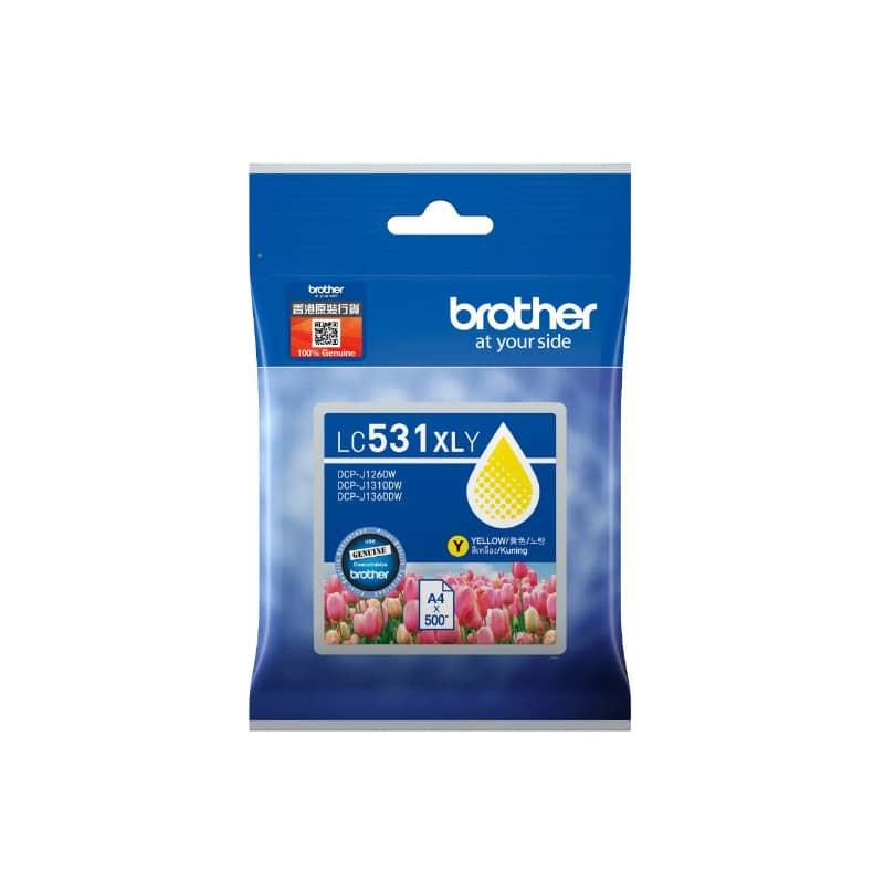 LC531XL 原裝黃色墨盒 (高容量)