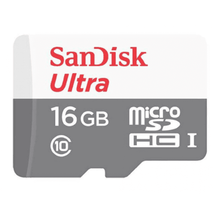 SANDISK ULTRA® microSD UHS-I Memory Card (CL10 80MB/100MB) (16/32/64/128GB)