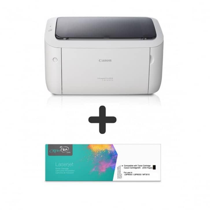 (SET) Canon imageCLASS LBP6030 Mono Laserjet Printer + Remanufactured Toner