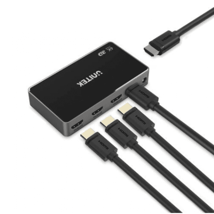 Unitek V1109A 4K HDMI 1.4b 1-in-4 分線器